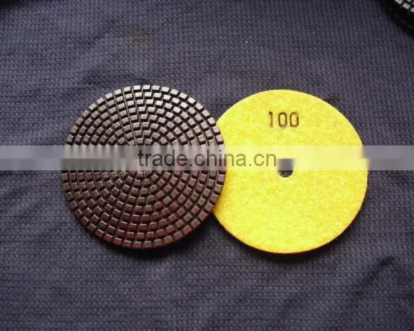 4" Diamond Copper Polishing Pads photo-3