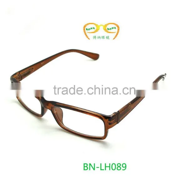 High Quality Wholesale Half Fram Brown Color Reading Glasses photo-2