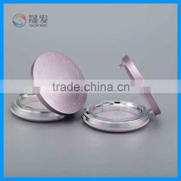 Cosmetics Empty Compact Powder Case With Mirror photo-3