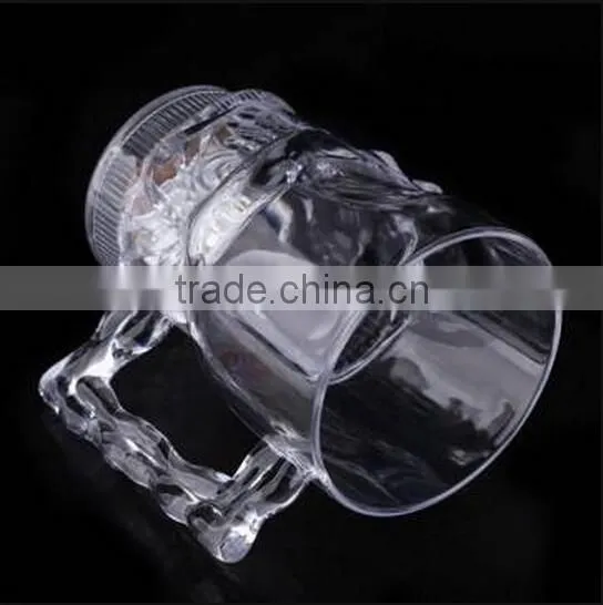 Creative LED Glowing Beer Cup / Skull Beer Mug Cup / Wine Beer Mug Cup photo-3