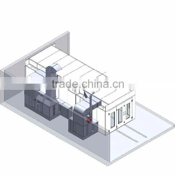 JF Automatic Painting Line Booth Spray Booth Car photo-2