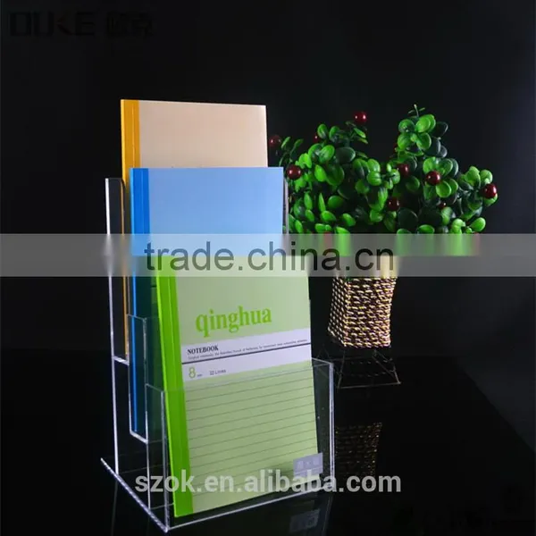 Hot Selling Free Standing Clear Acrylic Brochure Holder Standee photo-5