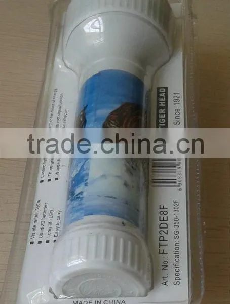Led Flashlight Torch Metal Export to African 2*D (FTP2DE8F) photo-5