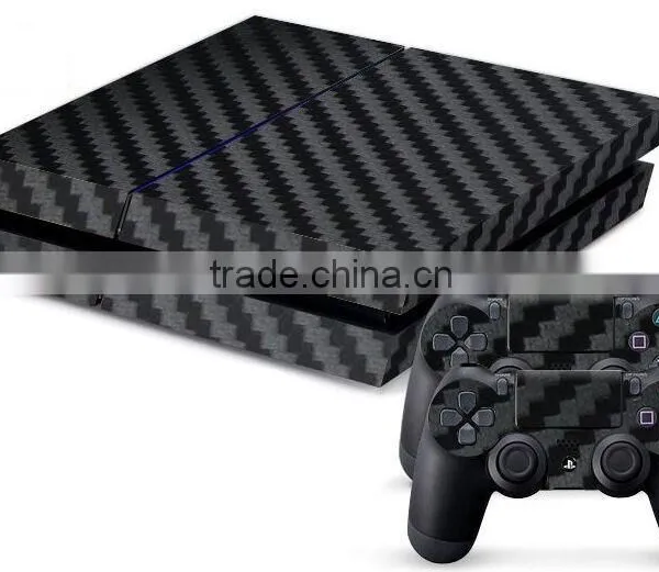 Fashion Style ! Vinyle Carbon Fiber Skin Sticker for PS4 Console photo-5