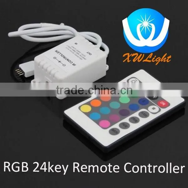 24KEY IR Remote Controller RGB strip led controller