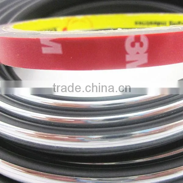 3M Silver Car Edge Guard & Bumper Molding,flexible Plastic Trim (PVC Edge Trim Strips) photo-5