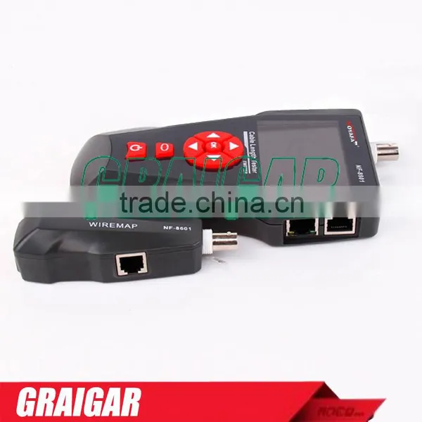 Original Noyafa English Version Multi-functional Network Cable Tester LCD Cable Length Tester Breakpoint Tester NF-8601A photo-2