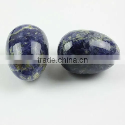 SL72507 Sodalite Gemstone Egg