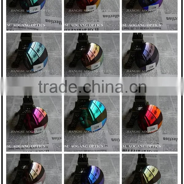 1.59 PC UV400/Revo/Mirror/AR Coating Tinted Eye Color Lens