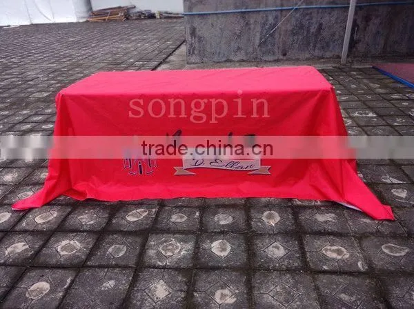 Best Fabric Waterproof for Table Cloth With Custom Logo Priniting photo-4