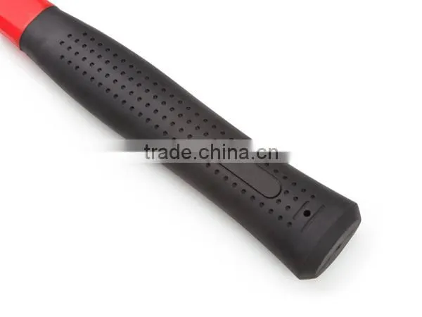 Plastic Mallet, Rubber Mallet Hammer Fiberglass Handle Rubber Mallet, 16-Ounce photo-3