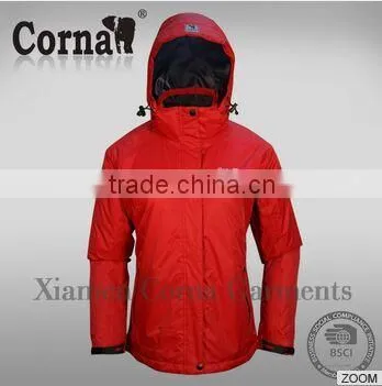 Fashionable OEM Red Nylon 2016 Winter Coats and Jackets for Women photo-2