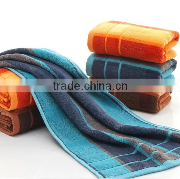 Check Pattern Male Home Towel photo-2