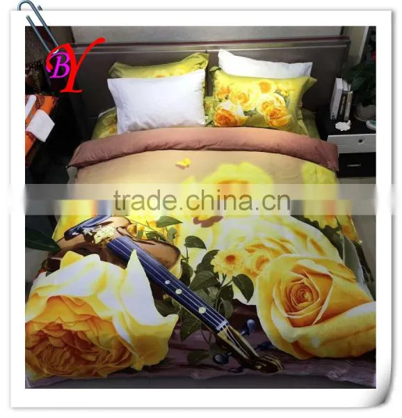 100% Cotton 3D Reactive Printed Bedding Sets photo-6
