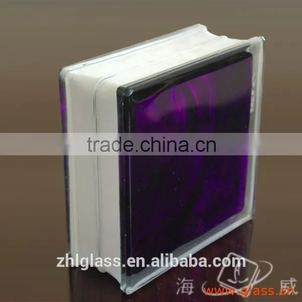 Best Prices 190x190x80mm Colored and Clear Glass Block / Glass Brick