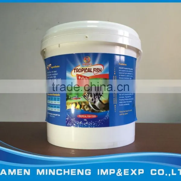 AQUAV Bulk Tropical Fish Food/Tropical Fish Pellet 10L Bucket