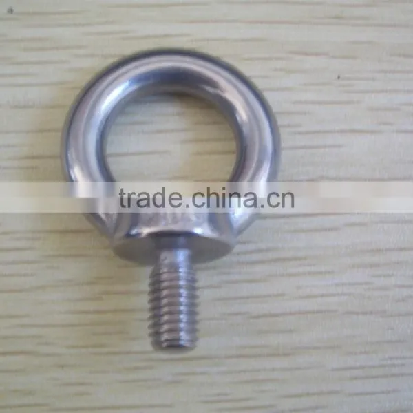 304 Stainless Steel DIN580 Eye Bolt and DIN582 Eye Nut Marine Hardware photo-2