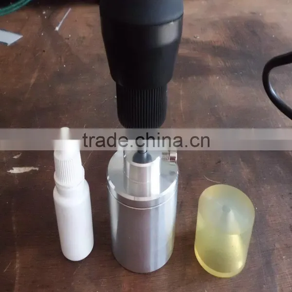Easy Operating Electric Manual Dropper Top Cap Capper Sealing Machine photo-2