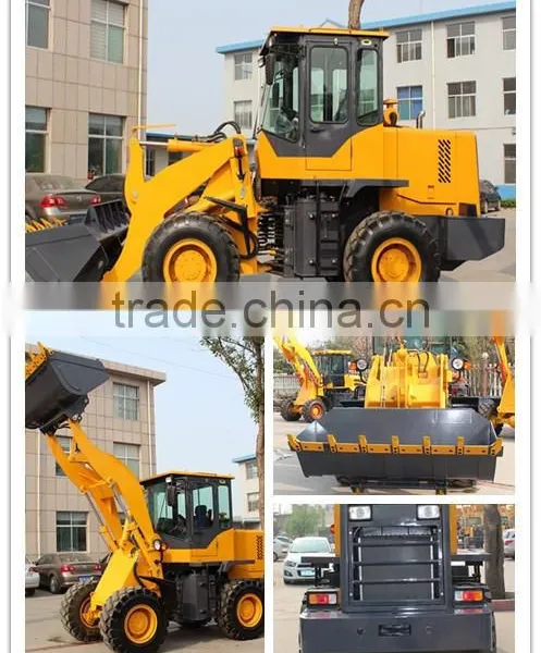 Diesel Engine Mini Garden Tractor 2.5 Ton Wheel Loader for Sale photo-3