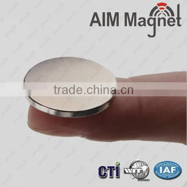 ISO/Reach,RoHs Thin Small Disc/cylinder N52 Neodymium Magnet photo-6