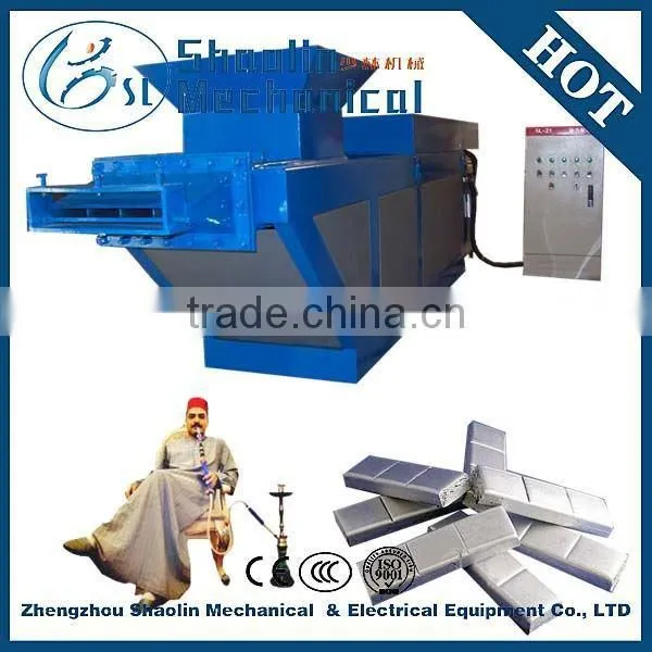 New Model Consumption Hydraulic Type Cubic Shisha Charcoal Briquettes Machine With High Grade photo-2