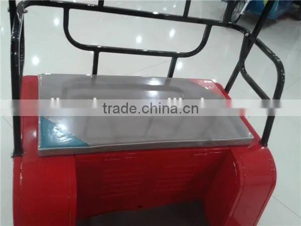 650W Electric Taxi Tricycle Rickshaw for 4 People Cargo Trike photo-5