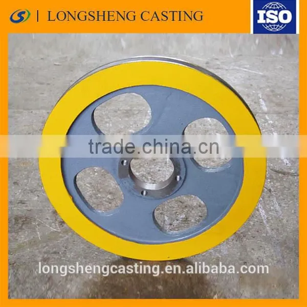 Custom Good Quality Low Price Hot Sale of HT300 Cast Iron Sheave photo-2