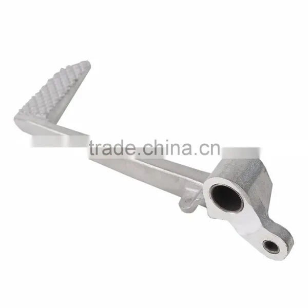 Silver Aluminum Rear Brake Pedal Foot Lever For Yamaha YZFR1 YZF-R1 2007-08 New photo-2
