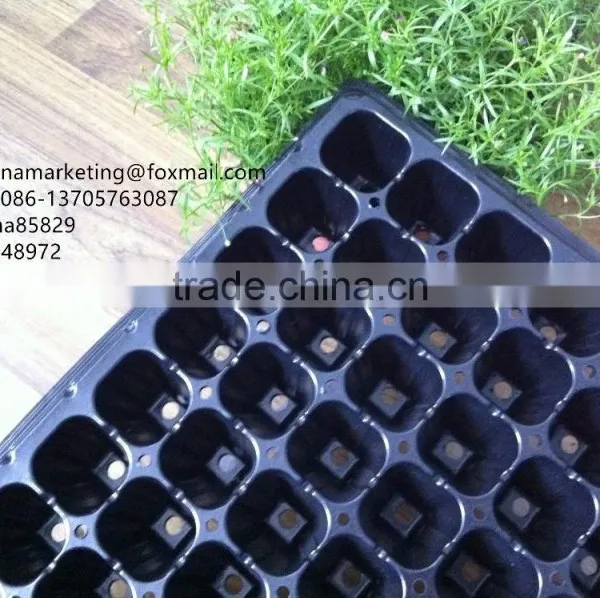 Black PS Material 105 Cells Blister Process Plastic Plant Nursery Seed Plug Trays for Propagation photo-6