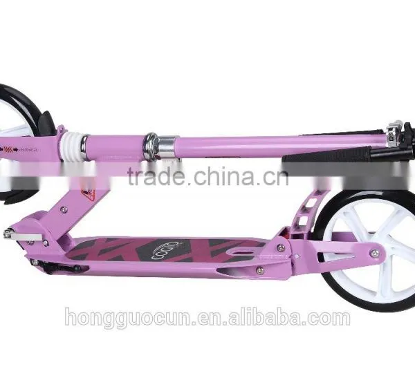 New Design 200mm Big Wheel Foldable Foot Scooter for Adults Push Scooters photo-2