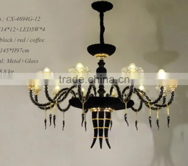 Bisini Luxury Gold Plated European Style Chandelier/Candle Light photo-5