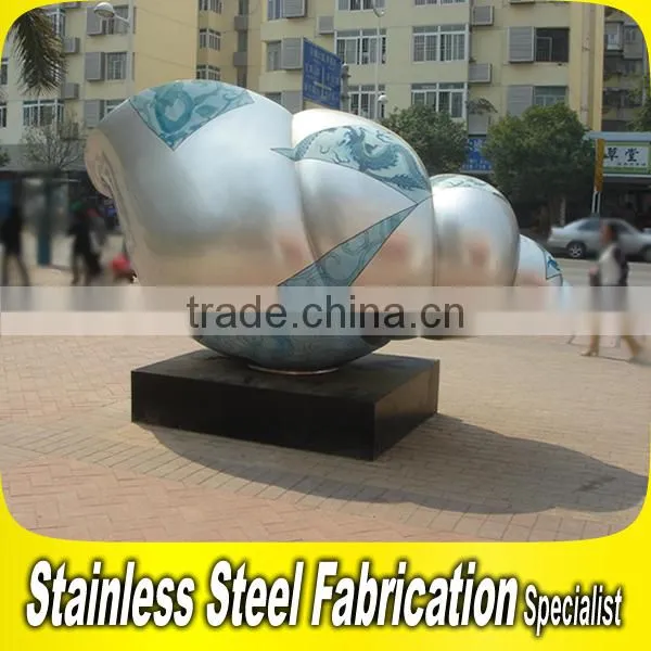 Sculpture Art Stainless Steel Outdoor Sculpture Bronze Sculpture photo-3