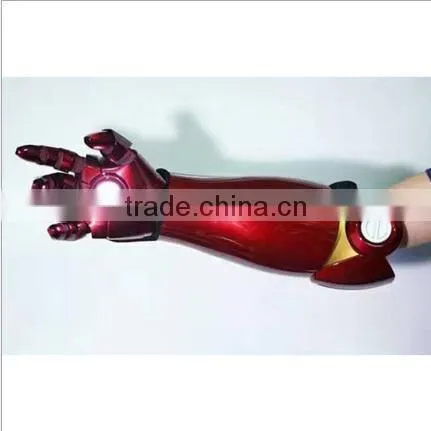 Super Cool Ironman 1:1 Wearable MK7 Flashing Light Arm Gloves, Cosplay Costume Remote Control Ironman Gloves With LED Light photo-5