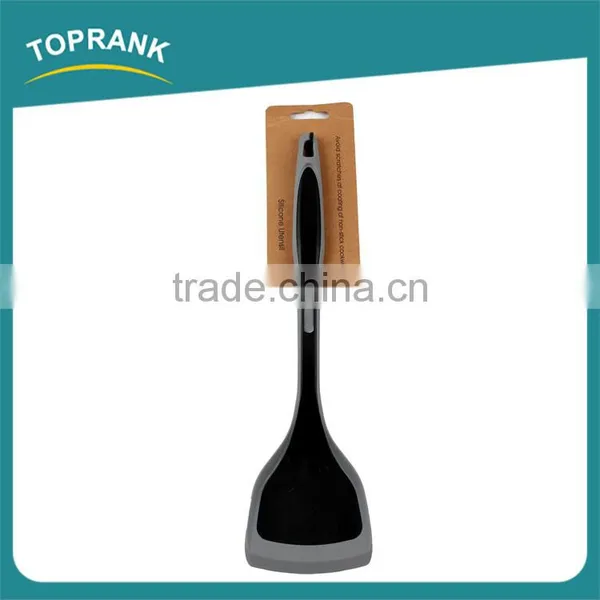 LFGB FDA Approved Kitchen Cookware Heat Resistant Silicone Kitchen Utensils Turner photo-3