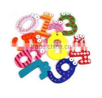 Digital Wooden Educational Fridge Magnets for Kids Toys photo-3