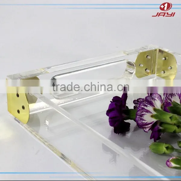 High Quality Custom Acrylic Serving Tray/Clear Acrylic Tray photo-2