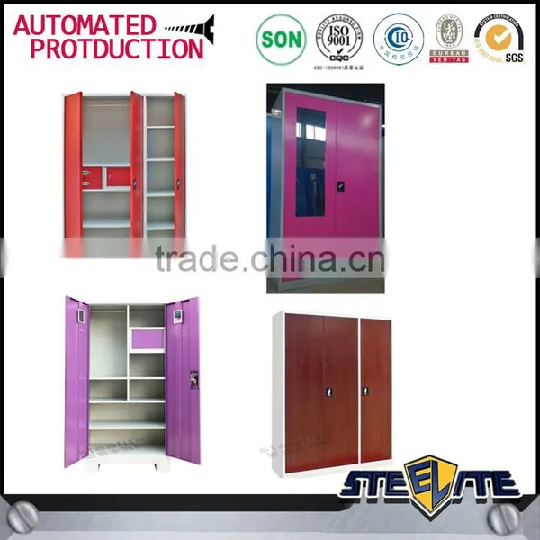 Markets Hot Sale Cheap Godrej Furniture Different Colour Steel Almirah photo-2