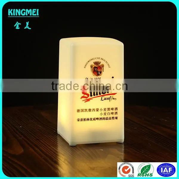 Triangle 3d Rechargeable LED Table Lamp & Table Lamp With Battery & Light up Lamp Plastic photo-4