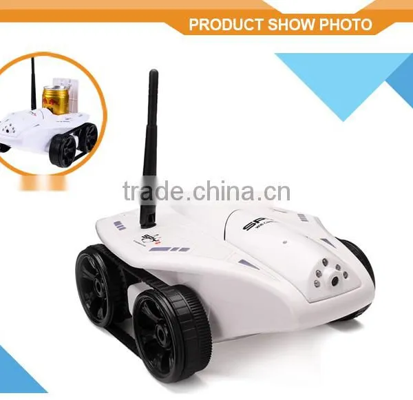 With Camera Flip Chassis Video Iphone /Andriod Tank Wifi Remote Control Spy Car photo-2