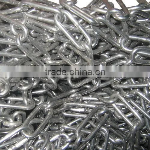 High quality galvanized steel link chain 3/4'' for sale