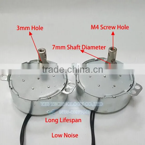 TYC-50 AC220V Non-directional Constant Magnetic Low-speed Synchronous Motor 0.8/1.8/5/10/15/30/50RPM 4W photo-3