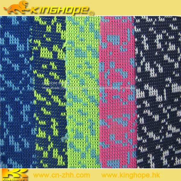Sports Shoe Upper Material Knitted Raw Material Flyknit Fabric With Flyknit Sport Shoe Upper photo-2