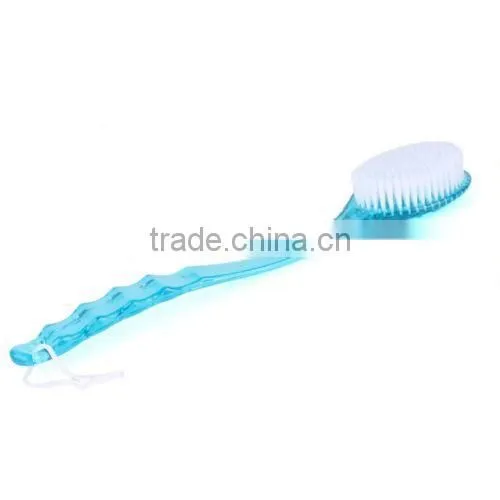 Colorful Long Handled Body Bath Shower Back Brush Scrubber Skin Cleaning Massager photo-4