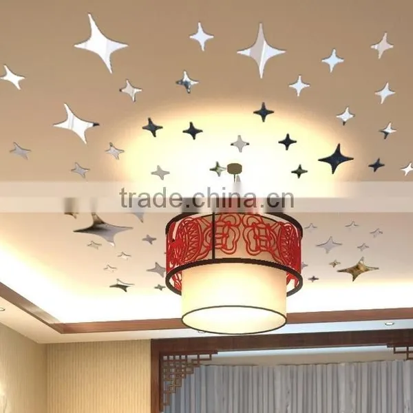 Collocation Photo Wall Stickers,Art Mirror Starshine Wall Stickers,Three-dimensional Decorative Mirror Wall Stickers photo-6