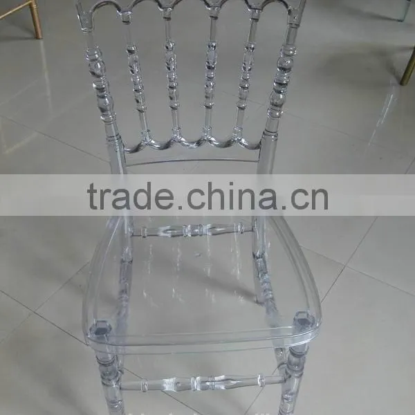 Crystal Napoleon Chair for Wedding Party Rental photo-3