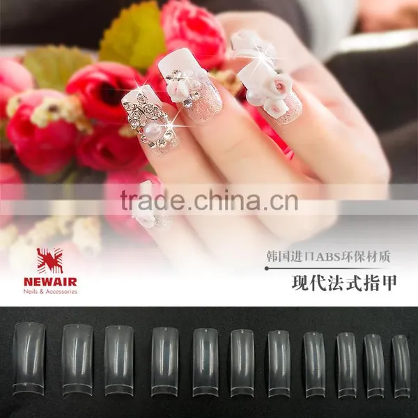 NEWAIR Professional High Quality French Nail Tips Acrylic Curevd Nail Art Tips for Nail Salon photo-2
