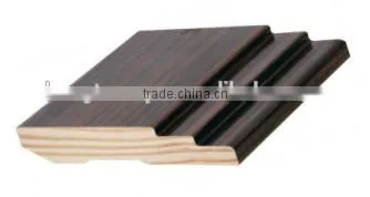 HONGTU Water Proofing Pvc Surface Finished Skirting Board