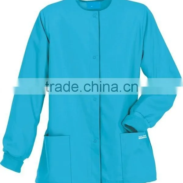 Scrubs Ladies Warm Up Jacket for Doctor Uniforms Doctor Jackets Hospital Jackets photo-6