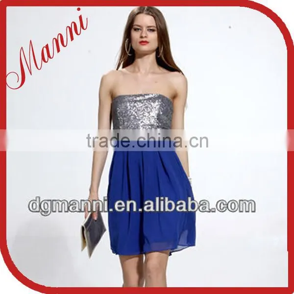 2014 Sparkling Wedding Party Dress