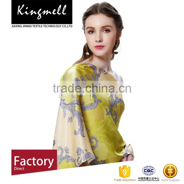 Custom Women's Print Silk Scarf for 2017 Summer Most Selling Products photo-2